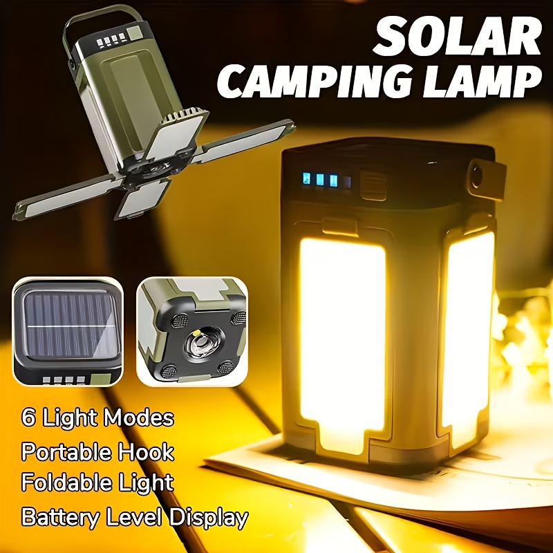 Solar Outdoor Portable Camping - Power Bank recension och pris