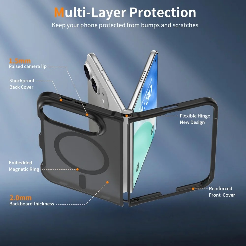 18 Fold Case Luxury Matte Fros - Wireless Charger recension och pris