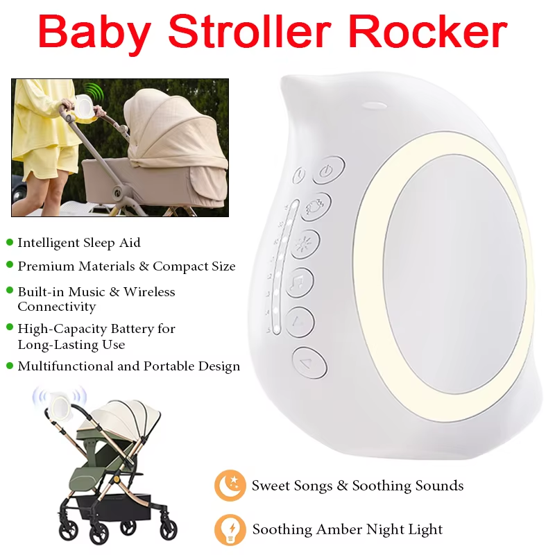 Portable Outdoor Baby Stroller - Bluetooth Speaker recension och pris