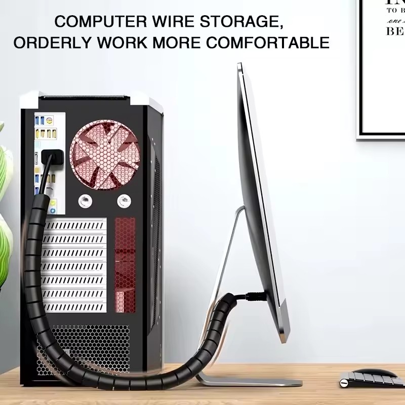 2M/1M Flexible Spiral Cable Wi - Cable Organizer recension och pris