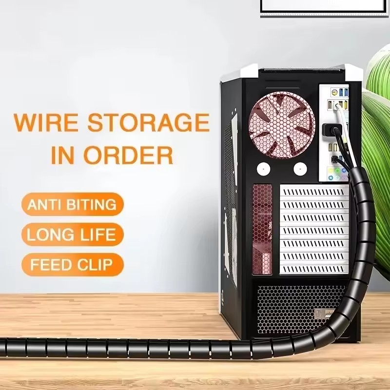 2M/1M Flexible Spiral Cable Wi - Cable Organizer recension och pris
