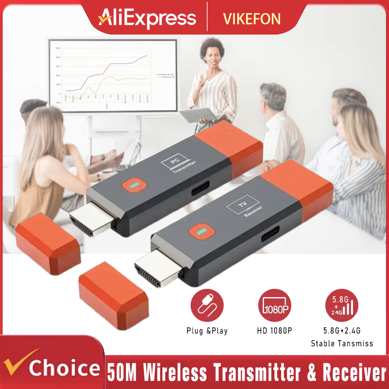 50M Wireless Transmission Vide - Hdmi Adapter recension och pris