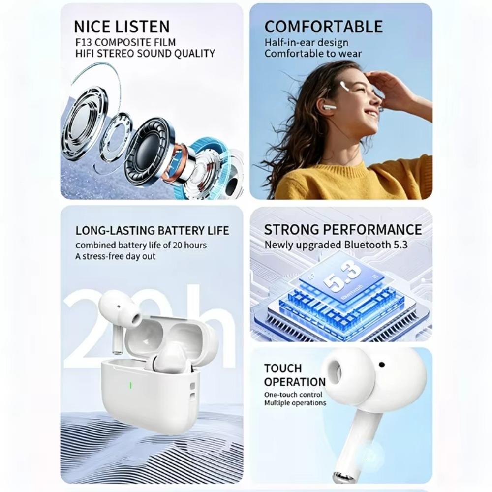2028 New A7 Pro Bluetooth Head - Headphones Wireless recension och pris
