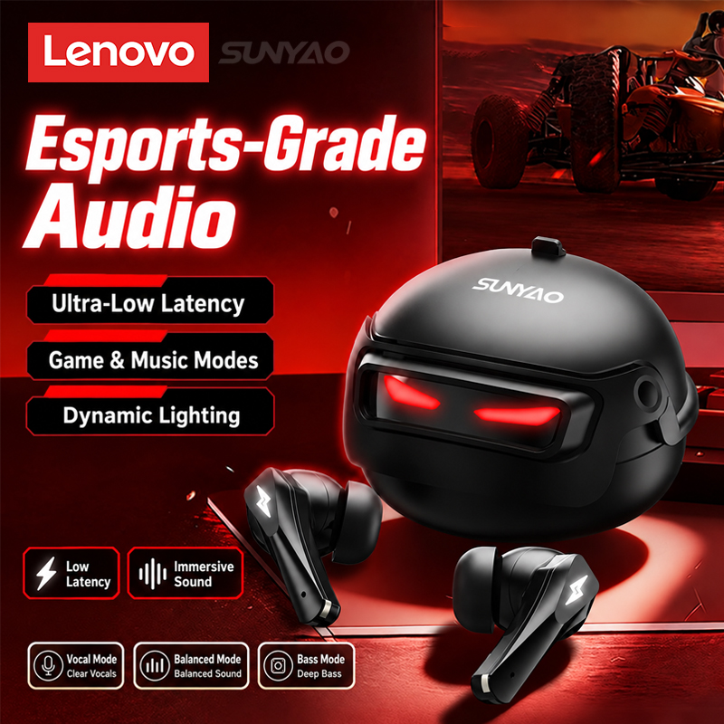 Choice Lenovo GT101 Gaming Hea - Headphones Wireless recension och pris