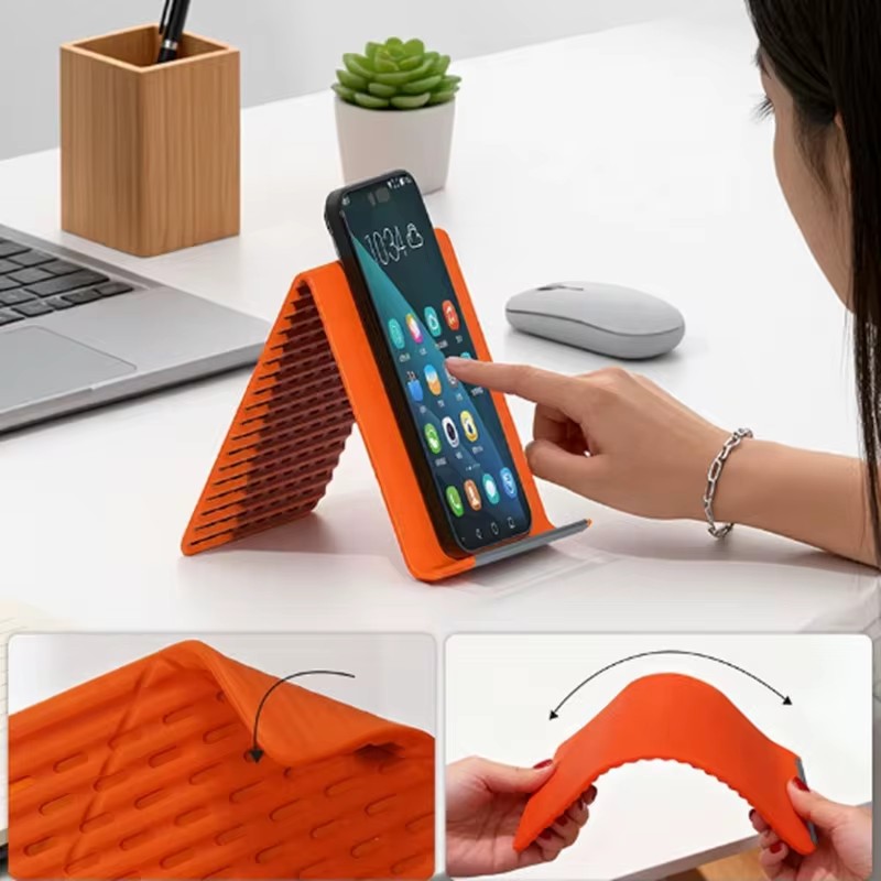 Portable Silicone Mobile Phone - Phone Holder recension och pris
