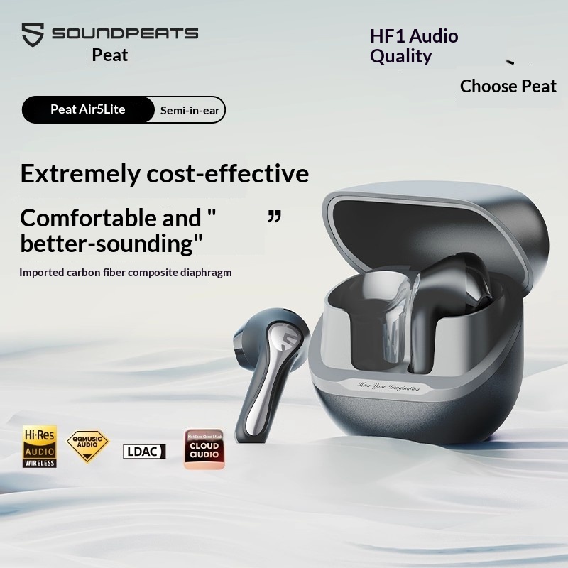 SoundPEATS Air5 Lite Bluetooth - Headphones Wireless recension och pris