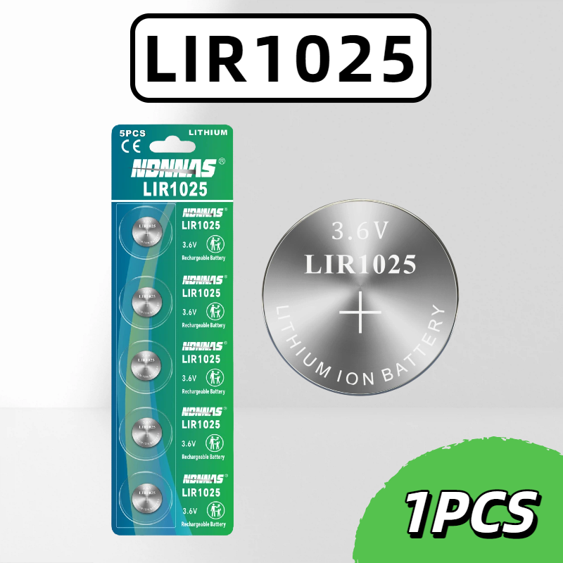 Lir1025 CR1025 Recyclable Lith - Electronics And Gadgets Ce recension och pris