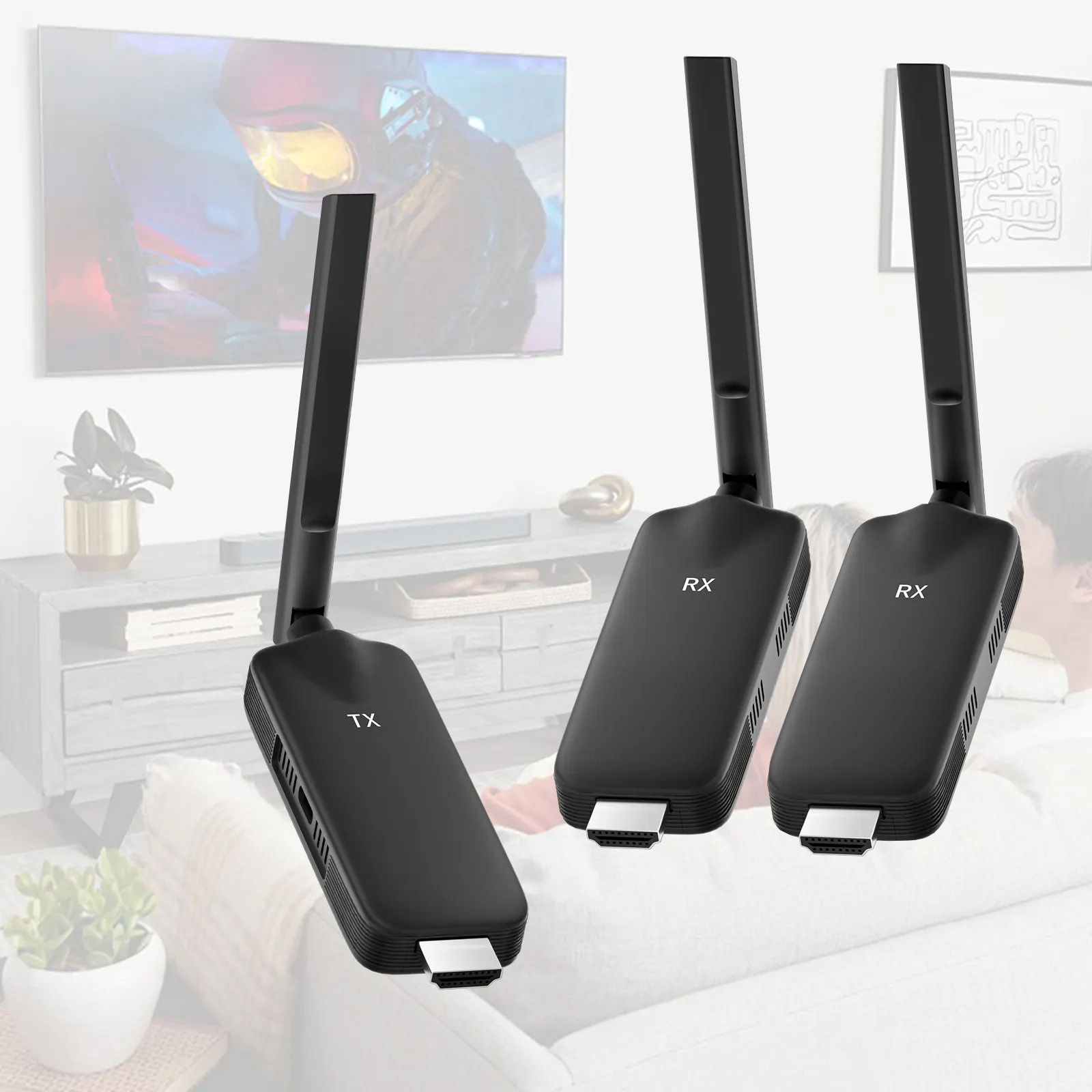 50m Wireless HDMI Video Transm - Hdmi Adapter recension och pris