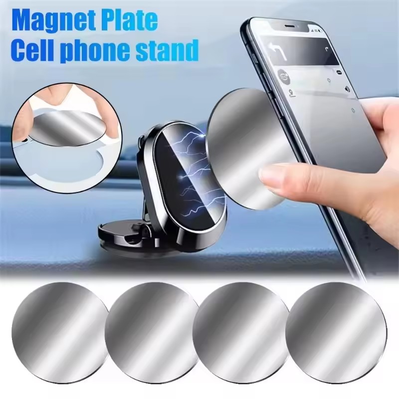 1/50Pcs Ultra Thin Metal Plate - Phone Holder recension och pris