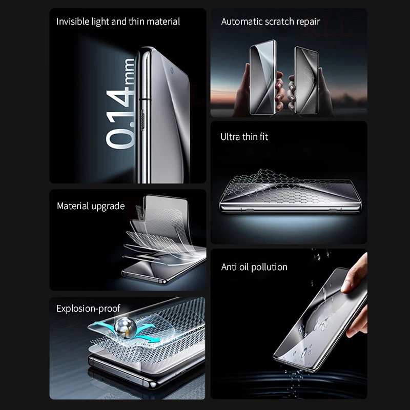 Full Curved Hydrogel Film for  - Oppo Find X8 recension och pris